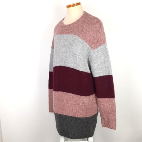 Silverflint Colorblock Tunic Sweater Size Medium - Picture 3 of 8